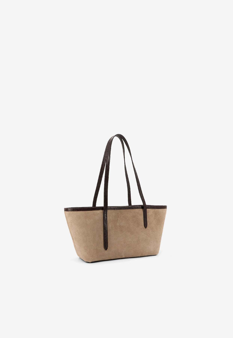 ATP Atelier Gaiba Suede Tote Bag Beige 1231031083_Avena Walnut_30009846