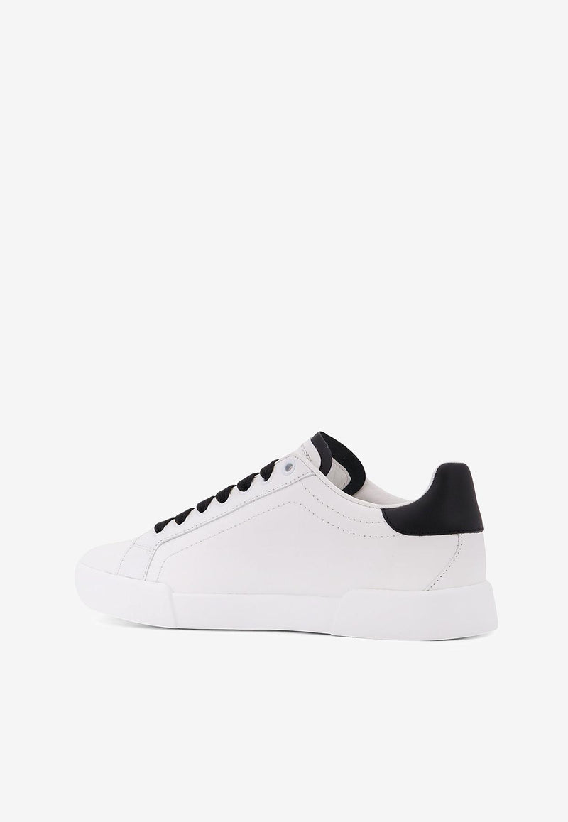 Dolce & Gabbana Portofino DG Logo Low-Top Sneakers  White CK2341AI41189697_White_29847668