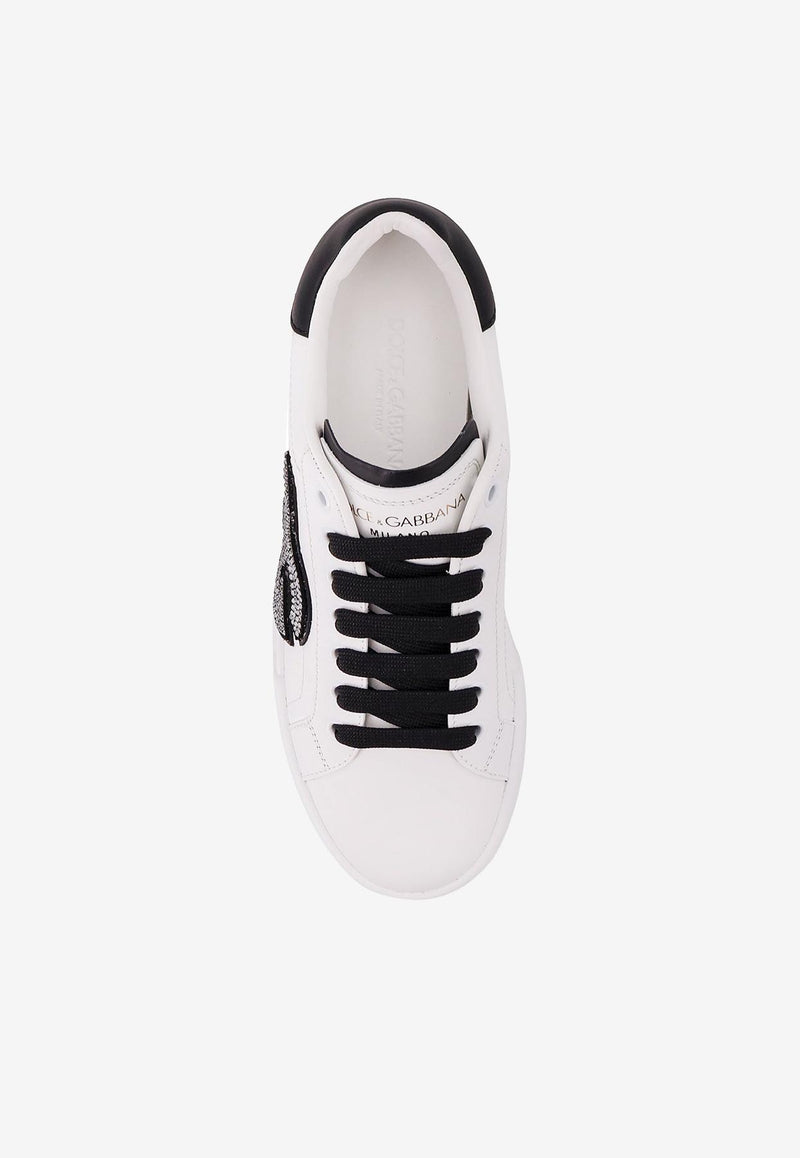 Dolce & Gabbana Portofino DG Logo Low-Top Sneakers  White CK2341AI41189697_White_29847668