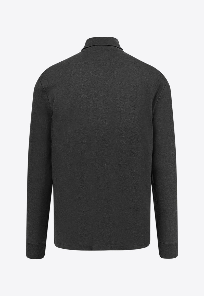 Polo Ralph Lauren Turtleneck Faded Logo Sweater Black 710760126001_POLO BLACK_29848292