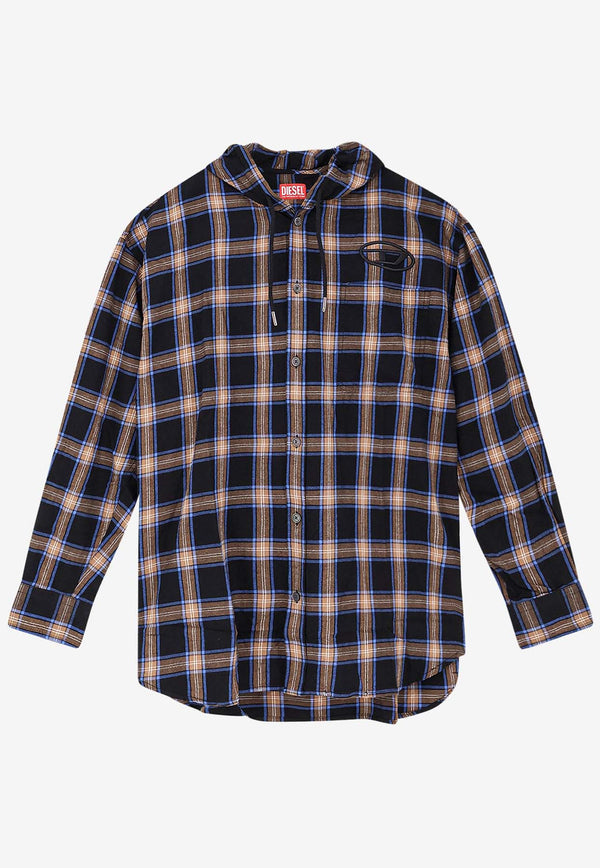 Diesel S-Dewny Madras Check Shirt Multicolor A194460AJFI9XXA_Black_29846324