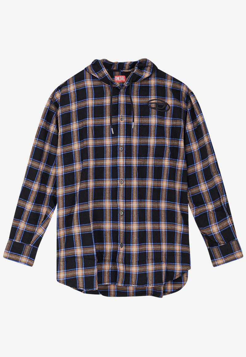 Diesel S-Dewny Madras Check Shirt Multicolor A194460AJFI9XXA_Black_29846324