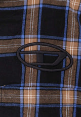 Diesel S-Dewny Madras Check Shirt Multicolor A194460AJFI9XXA_Black_29846324