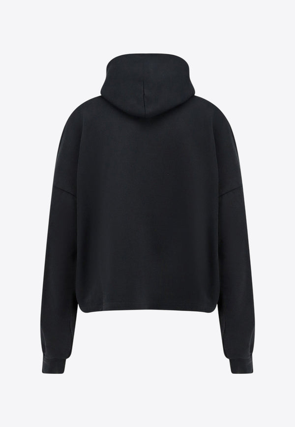 Balenciaga Nano BB Faded Hooded Sweatshirt Black 818433TSVO31083_FADED BLACK_29840019