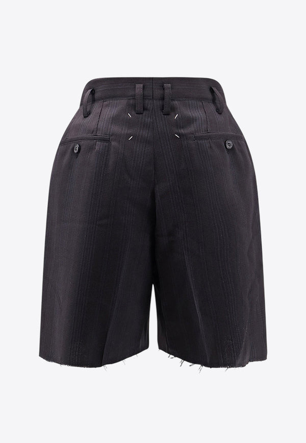 Maison Margiela Buttoned Bermuda Shorts Black S50MU0090M35491001F_Black_29839895