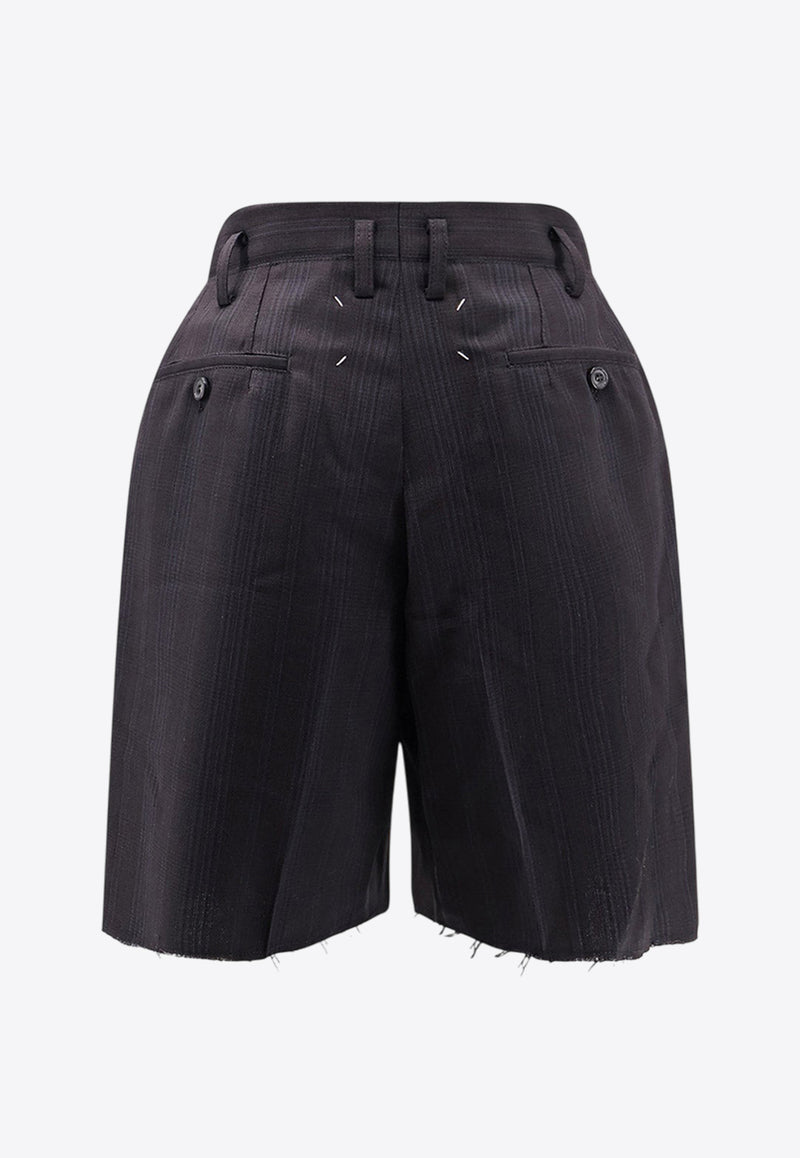 Maison Margiela Buttoned Bermuda Shorts Black S50MU0090M35491001F_Black_29839895