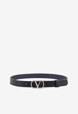 Valentino VLogo Reversible Leather Belt Black 7Y2T0SQ3UPCM77_NERO/MARINE_29843464