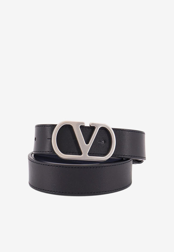 Valentino VLogo Reversible Leather Belt Black 7Y2T0SQ3UPCM77_NERO/MARINE_29843464