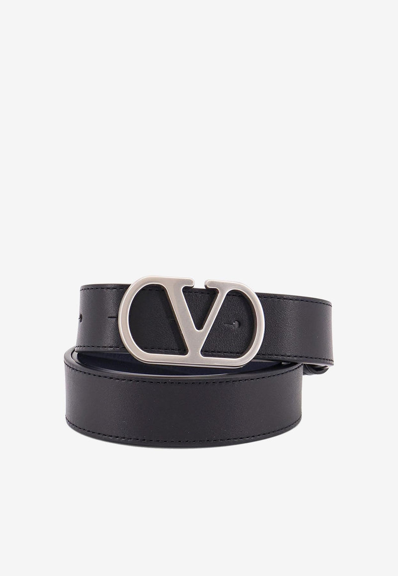 Valentino VLogo Reversible Leather Belt Black 7Y2T0SQ3UPCM77_NERO/MARINE_29843464