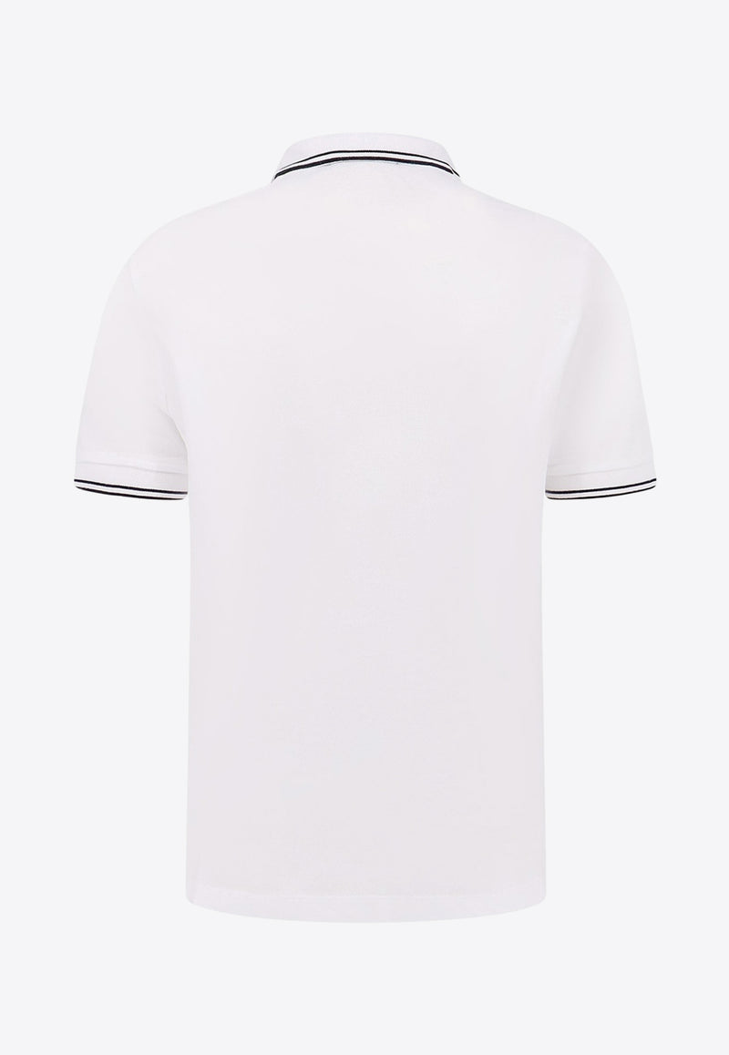 Stone Island Logo Patch Polo T-shirt White K2S152200007S0018V1001_White_29842896