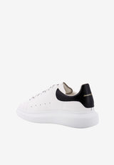 Alexander McQueen Oversize Sneakers with Contrasting Heel White 553680WIAIG9061_White_29856895