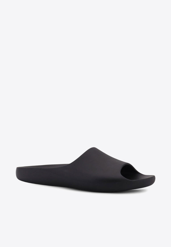 The Row Ama Rubber Slides Black F1657RC4_BLK_Black_30900113