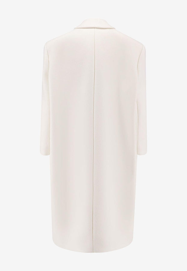 Givenchy Double-Breasted Wool Coat White BWC0E015X2105_White_29842472