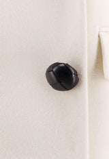 Givenchy Double-Breasted Wool Coat White BWC0E015X2105_White_29842472