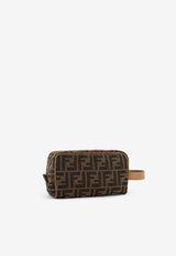 Fendi Small FF Jacquard Toiletry Pouch Brown 7N0151ALWKF1HRM_TBMR+SAND+PAL_29854052