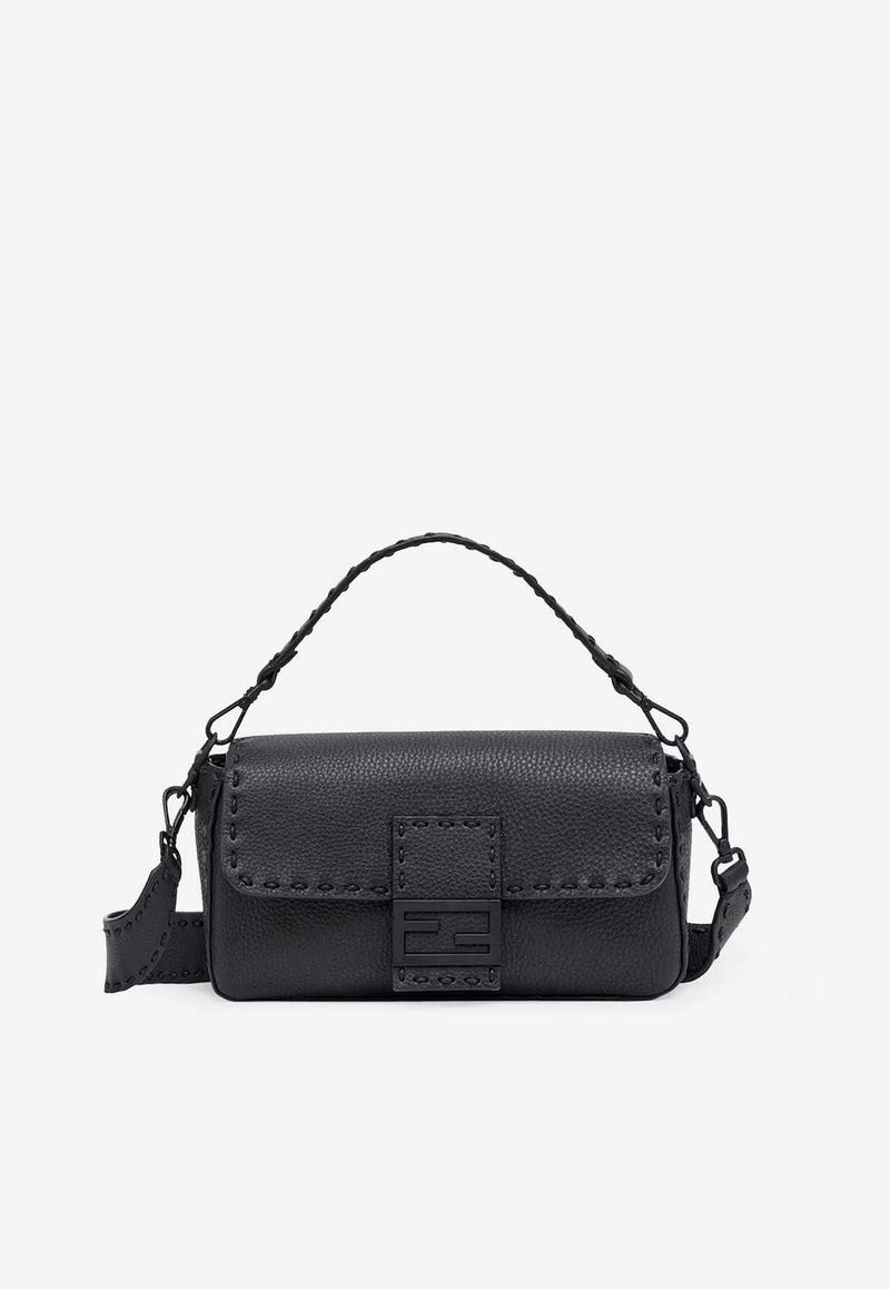 Fendi Baguette Shoulder Bag Gray 7VA572ARLZF0J55_ASPHALT+PALLADIO_29852447