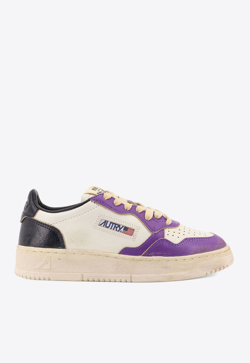 Autry Medalist Leather Sneakers AVLWSV53WHTVIOLET_BIANCO VIOLA_29842089