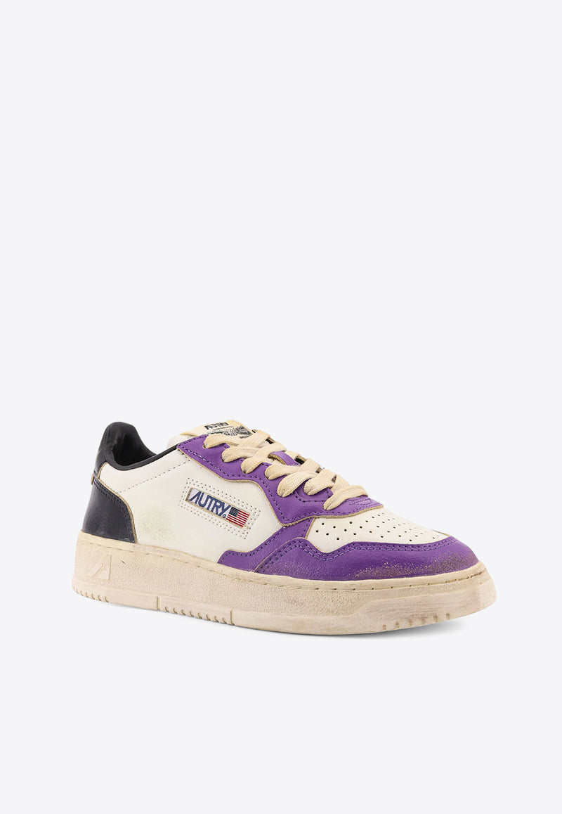 Autry Medalist Leather Sneakers AVLWSV53WHTVIOLET_BIANCO VIOLA_29842089