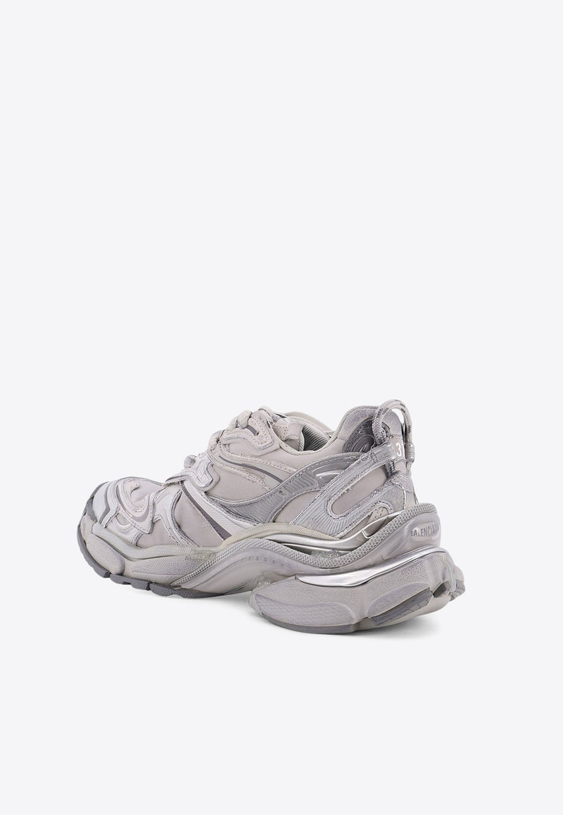 Balenciaga Runner 2 Nylon Low-Top Sneakers Gray 779064WRNNY1180_GREY MIX / SILVER_29847295