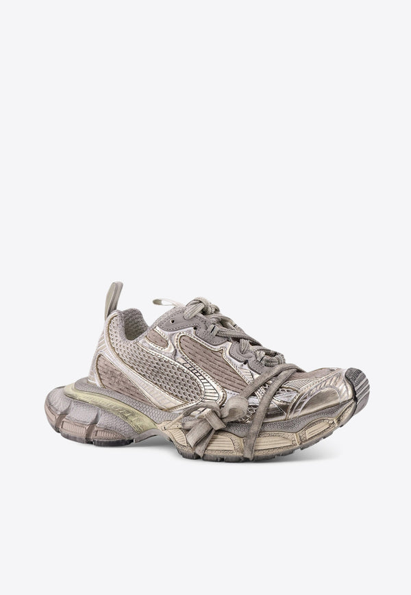 Balenciaga 3XL Nylon and Mesh Low-Top Sneakers Beige 734731W3XL49191_Eggshell_29840523