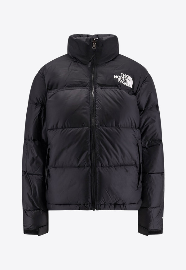 The North Face Retro Nuptse Zip-Up Puffer Jacket Black NF0A3XEOGOF1_Black_29841189