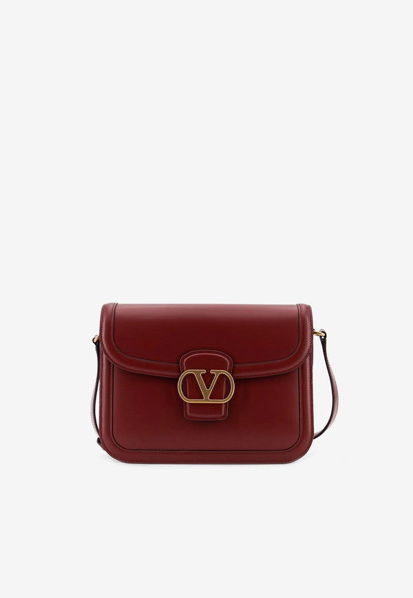 Valentino 9TO5 Leather Shoulder Bag Ruby 7W2B0R46UHFAFJ_BRICK RUBY_29843469