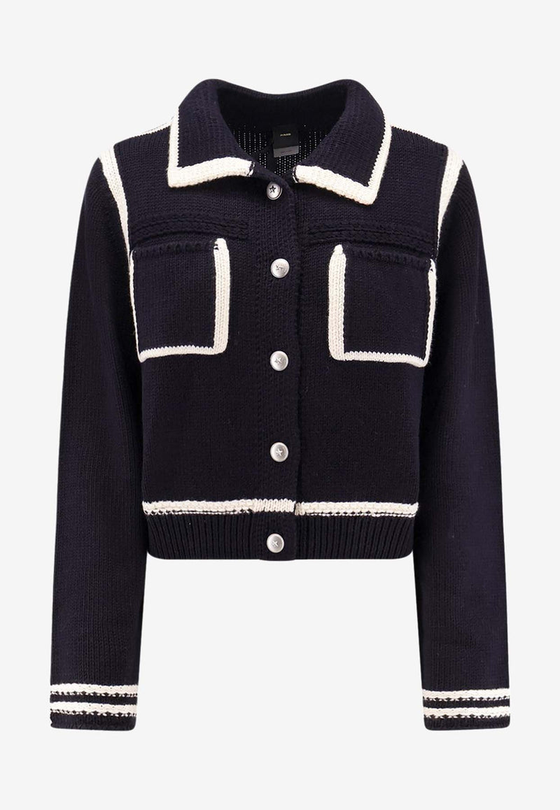 PINKO Sulcis Wool-Blend Sweater Blue 105498A2PLEZ1_Blue_29841082