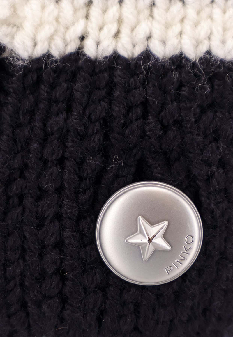 PINKO Sulcis Wool-Blend Sweater Blue 105498A2PLEZ1_Blue_29841082