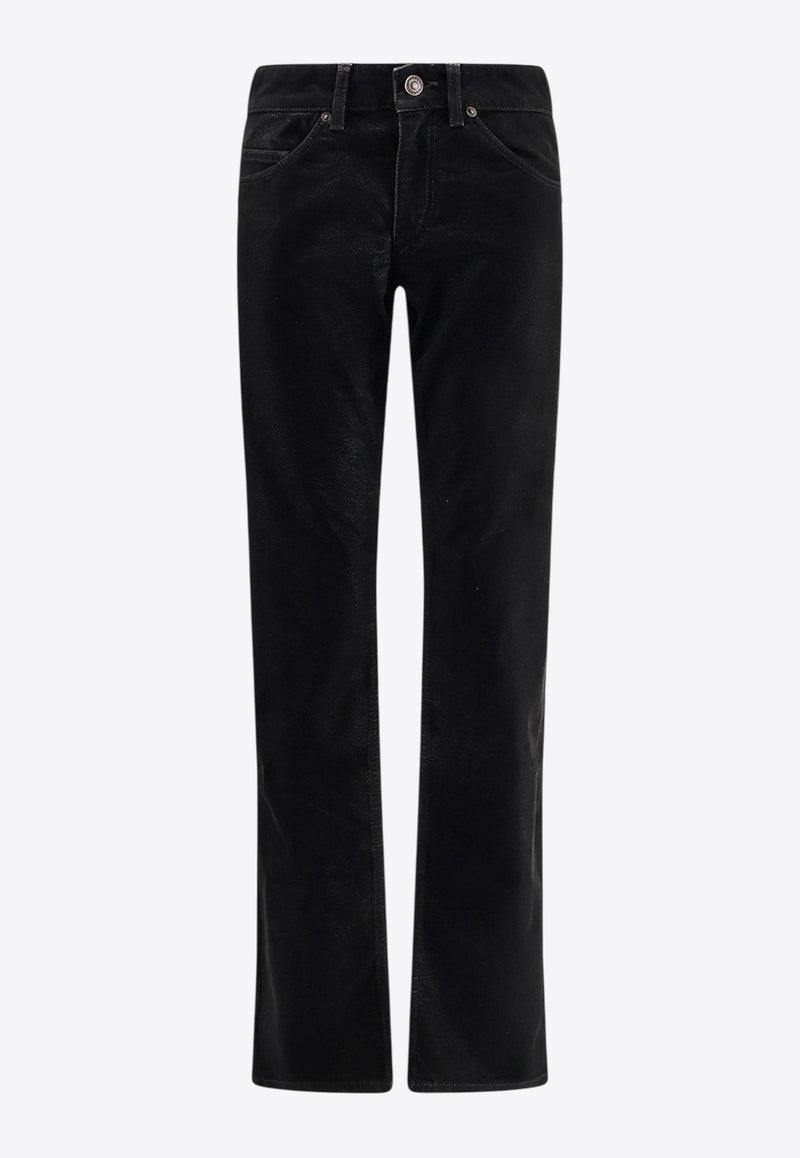 Isabel Marant Etoile Kelsie Washed Jeans Black PA0561FAC3B01E01BK_Black_29841678