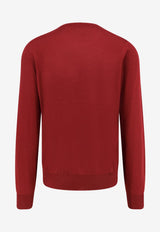Brunello Cucinelli Ribbed Crewneck Sweater Red M2300100CDB26_RED CIOTTOLO_30005058