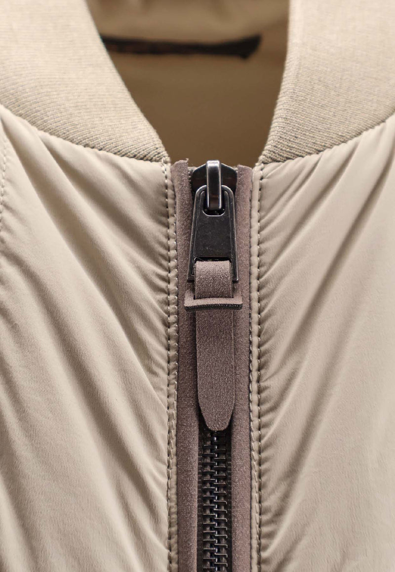 Hugo Boss Padded Zip-Up Vest Beige 50543508255_Beige_30009993