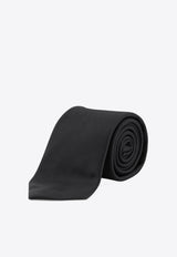 Giorgio Armani Monogram Silk Tie Black GM000800TE16559FC027_Black_29843387