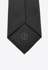 Giorgio Armani Monogram Silk Tie Black GM000800TE16559FC027_Black_29843387