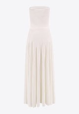 Alaïa Strapless Maxi Dress White AA9R2702K081B000_White_29838113