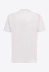 Autry Logo-Embroidered Short-Sleeved T-shirt TSPMA7CWCOTTON WHITE_White_29846837