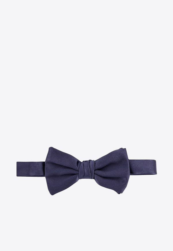 Giorgio Armani Silk Bow Tie Blue 3600318P99900036_Blue_29841067