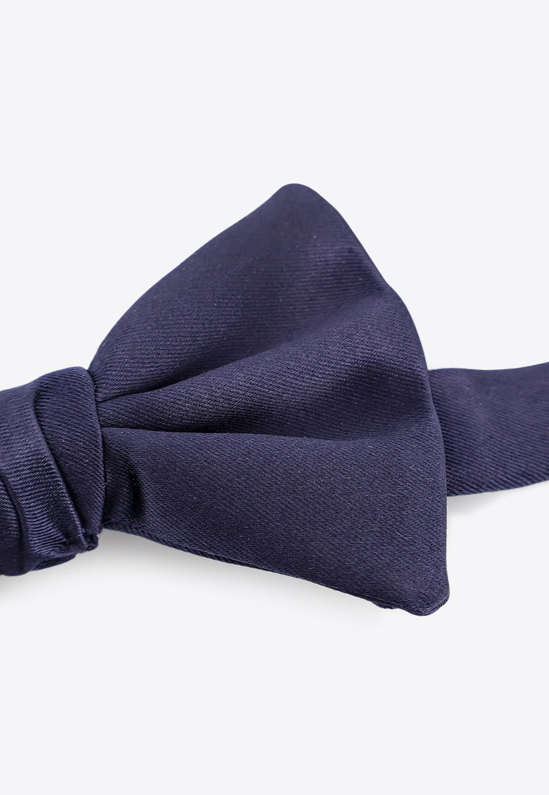 Giorgio Armani Silk Bow Tie Blue 3600318P99900036_Blue_29841067