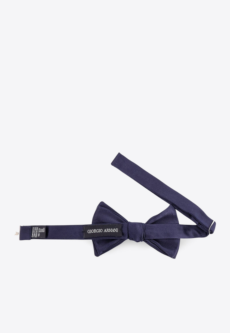 Giorgio Armani Silk Bow Tie Blue 3600318P99900036_Blue_29841067