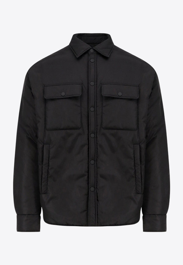 Dsquared2 Padded Buttoned Jacket Black S74DM0944S53817900_Black_29843914