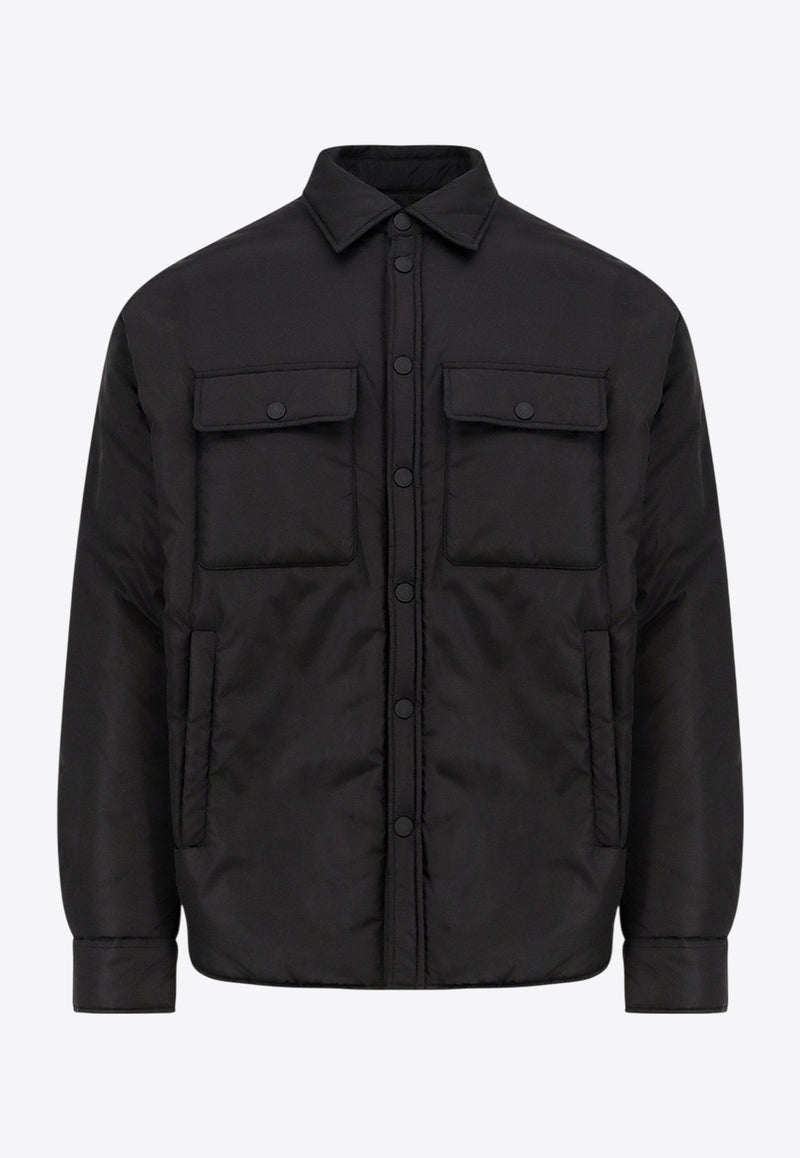 Dsquared2 Padded Buttoned Jacket Black S74DM0944S53817900_Black_29843914