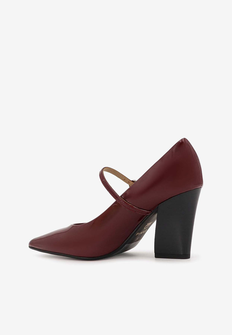 PINKO Viola 80 Patent Leather Pumps Bordeaux SD0415E002P61_Bordeaux_29840610