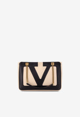 Valentino Viva Superstar Leather Shoulder Bag Multicolor 7Y2B0R14PTJR4V_BUTTER WHITE/NERO_29847604
