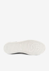 Dolce & Gabbana Portofino Low-Top Sneakers  Black CS2216AH5278B979_NERO ARGENTO_29841493