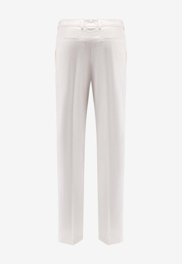 Hugo Boss Silk-Blend Pants White 50545652118_OPEN WHITE_30010116