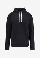 Polo Ralph Lauren Embroidered Logo Hooded Sweatshirt Black 710766778008_POLO BLACK_29848395