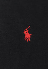 Polo Ralph Lauren Embroidered Logo Hooded Sweatshirt Black 710766778008_POLO BLACK_29848395