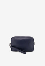 Kiton Ciro Paone Zip Leather Clutch Blue UBA0011N0126902BLU_Blue_29842807