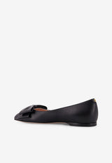 Valentino Bowow Leather Ballet Flats Black 7W2S0MS0DDT0NO_Black_29848086