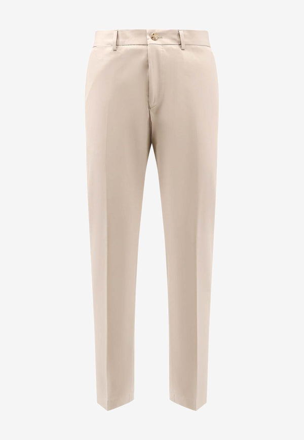 Hugo Boss Silk-Blend Pants Beige 50545652255_Beige_30010115
