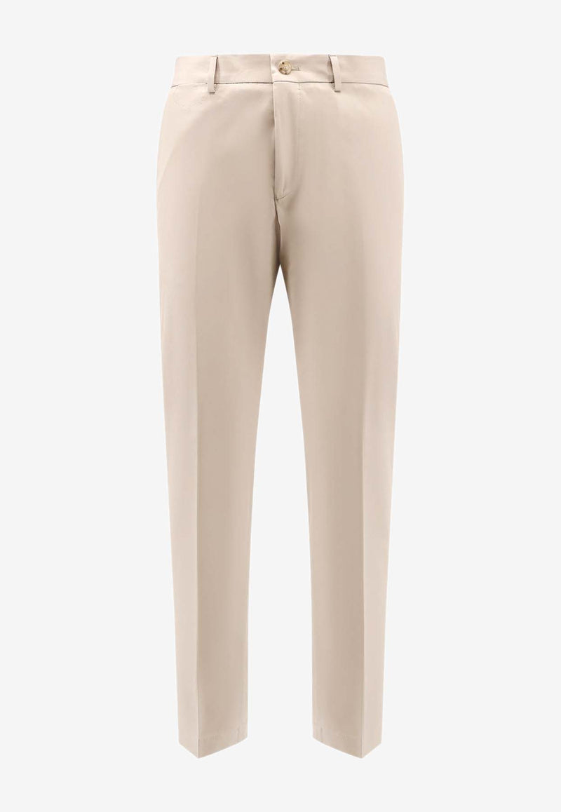 Hugo Boss Silk-Blend Pants Beige 50545652255_Beige_30010115